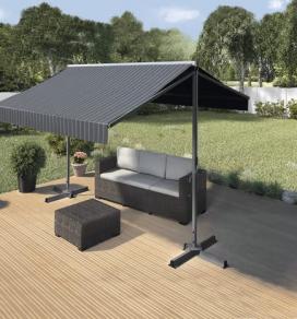 Store banne manuel double pente 4 x 3 m : 225 €