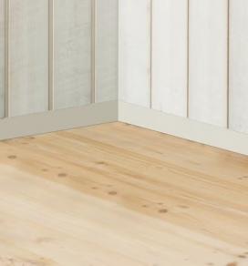 Plancher en pin maritime déclassé brut - L. 2 m x l. 14 cm x Ép. 21 mm : 15 € M²