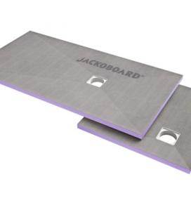 Receveur de douche carrelage JACKOBOARD® Aqua 900 mm x 900 mm x 40 mm évacuation décentralisée : 120 €