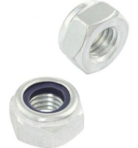 Ecrou Frein M3 Acier zingué : 1000 pièces : 11 €