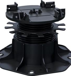 Clip de plot pour terrasse réglable en hauteur de 65 à 155 mm : 6,50 € pièce