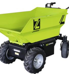 Mini véhicule électrique sur chenilles Dumper Zipper ZI-ED500 : 1850 €