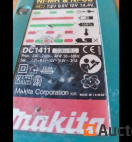 Chargeur MAKITA NI-MH & NI-CD : 10 €