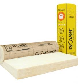 Rouleaux laine de verre combles perdus ISOVER 040 kraft, Ep.200mm, : 9,50 € M²