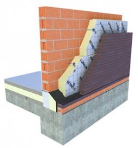 UTHERM WALL 100MM 1.2X0.6M TG : 18 € M²