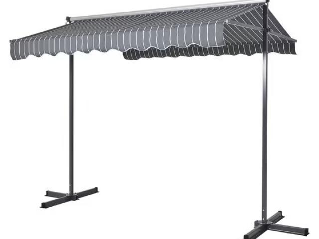 Store banne manuel double pente 4 x 3 m : 225 €