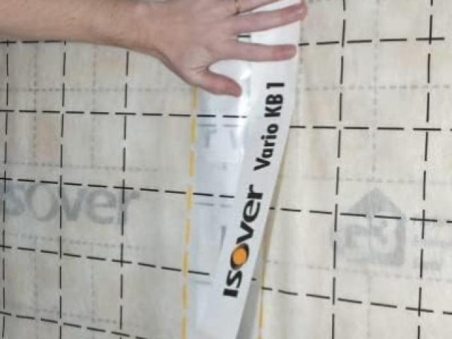 Ruban adhésif ISOVER Vario® KB1 unilatéral pour l'intérieur 50 m x 60 mm lot = 5 rouleaux : 140 € 