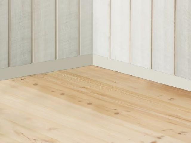 Plancher en pin maritime déclassé brut - L. 2 m x l. 14 cm x Ép. 21 mm : 15 € M²