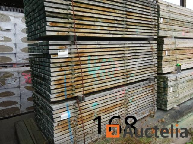 Madriers biseautés 100/40/240 : 5 € pièce