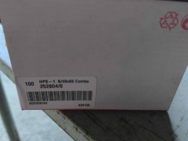 Cheville Hilti HPS-1 6 40x 65 combo  : 12 € la boite