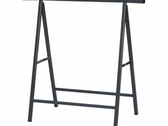 Tréteau pliant metall 200kg : 10 €