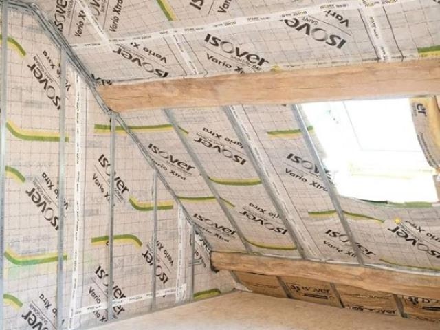 Ruban adhésif ISOVER Vario® KB1 unilatéral pour l'intérieur 50 m x 60 mm lot = 5 rouleaux : 140 € 