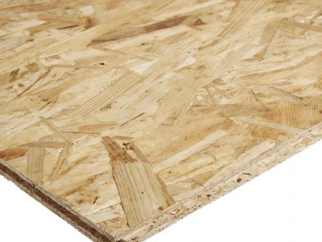 Panneau de pose OSB3 2050x625x15 mm : 6,25 € M²