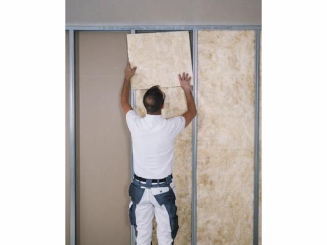 Panneau de cloison Akustic TP 1 040  : 1250 mm x 625 mm x 100 mm : 6,60 € M²