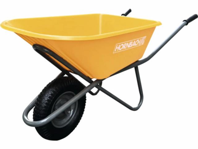 Brouette PP PRECIT bac de 100 litres : 50 €