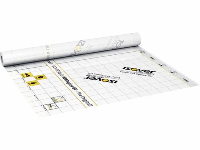Membrane climatique ISOVER Vario® KM Duplex UV 1,5 m x 20 m rouleau = 30 m² : 2,75 € M² 