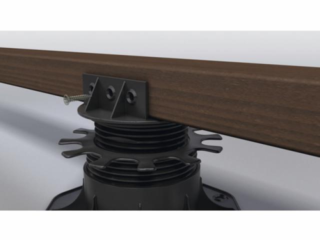 Plot pour terrasse réglable 25 - 40 mm, compensation de la pente jusqu'à 8% : 4,25 € pièce