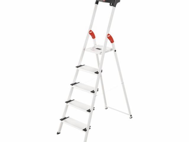 Échelle de sécurité Hailo L80 ComfortLine en aluminium 5 marches : 85 € pièce