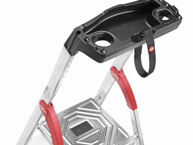 Échelle de sécurité Hailo L80 ComfortLine en aluminium 5 marches : 85 € pièce