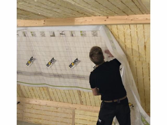 Membrane climatique hygrovariable ISOVER Vario® XtraSa 40 m x 1,5 m = 60 m² : 3,25 € M² 