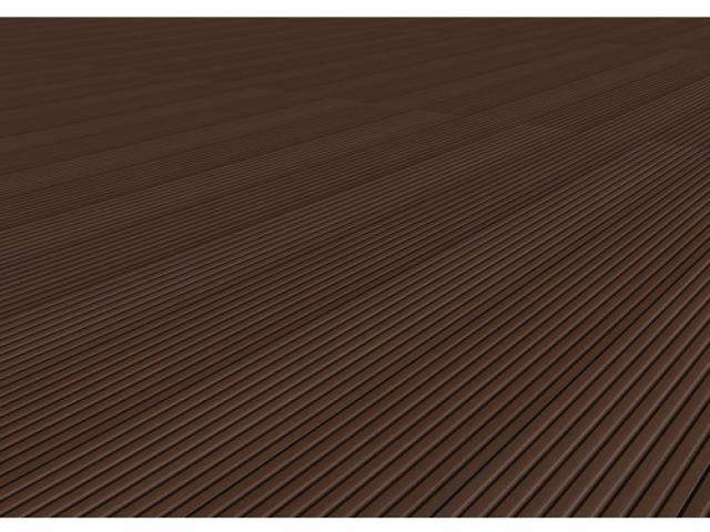 Lame de terrasse Konsta en bois composite Primera alvéolé lisse 26x145x3000 mm marron : 26.50 € pièce