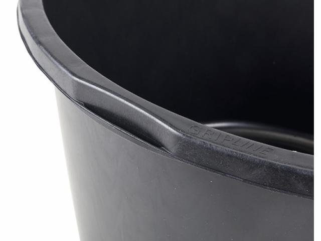Bac à mortier PE rond, noir ∅ 650 mm 90 l : 8,25 € pièce : + de 100 Pièces disponible