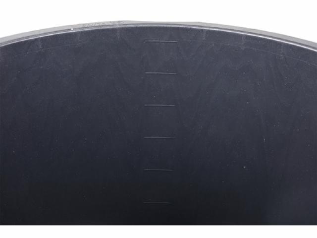 Bac à mortier PE rond, noir ∅ 650 mm 90 l : 8,25 € pièce : + de 100 Pièces disponible