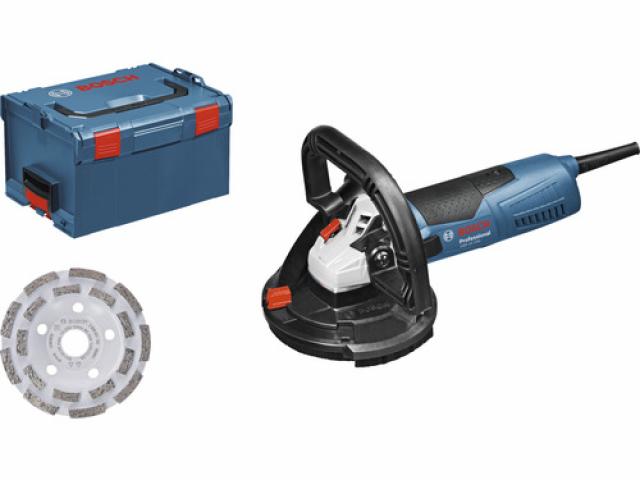 Ponceuse à béton Bosch Professional GBR 15 CAG, avec meule assiette diamantée : 509 €