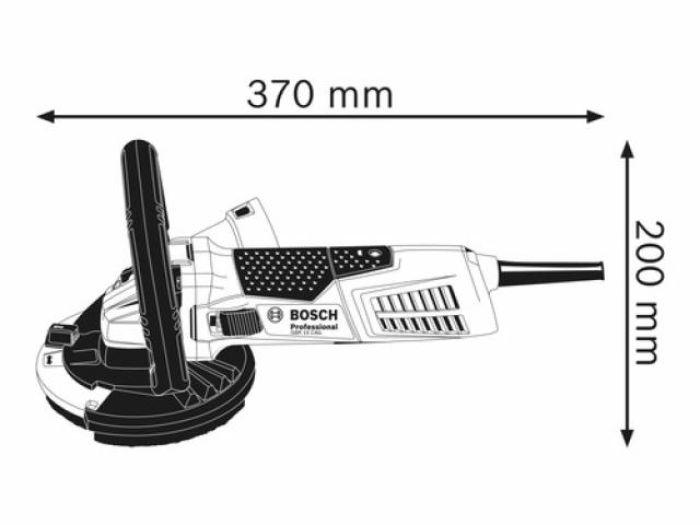 Ponceuse à béton Bosch Professional GBR 15 CAG,  meule assiette diamantée :  550 €