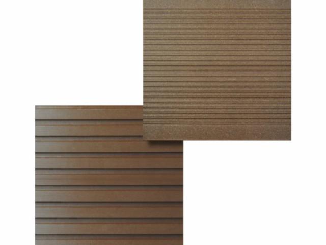 Lame de terrasse Konsta en bois composite Primera alvéolé lisse 26x145x3000 mm marron : 26.50 € pièce