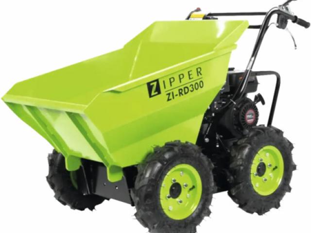 Mini véhicule électrique sur chenilles Dumper Zipper ZI-ED500 : 1850 €