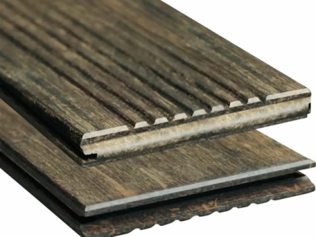 Planches pour terrasses Konsta bambou avec rainure 1850 x 137 x 18 mm : 16,50 € pièce