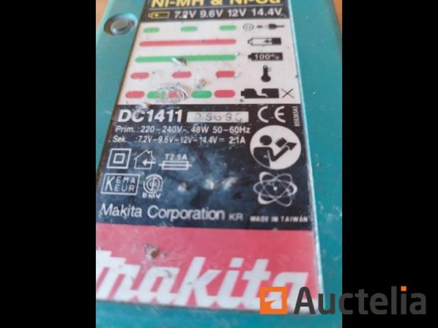 Chargeur MAKITA NI-MH & NI-CD : 10 €