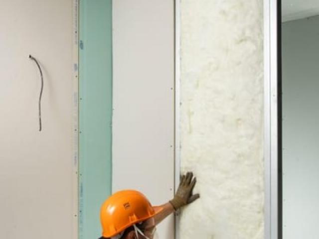 Lot de 2x2 rouleaux laine de verre cloison Duo ISOVER nu, Ep.45mm,  : 3,75 € M²